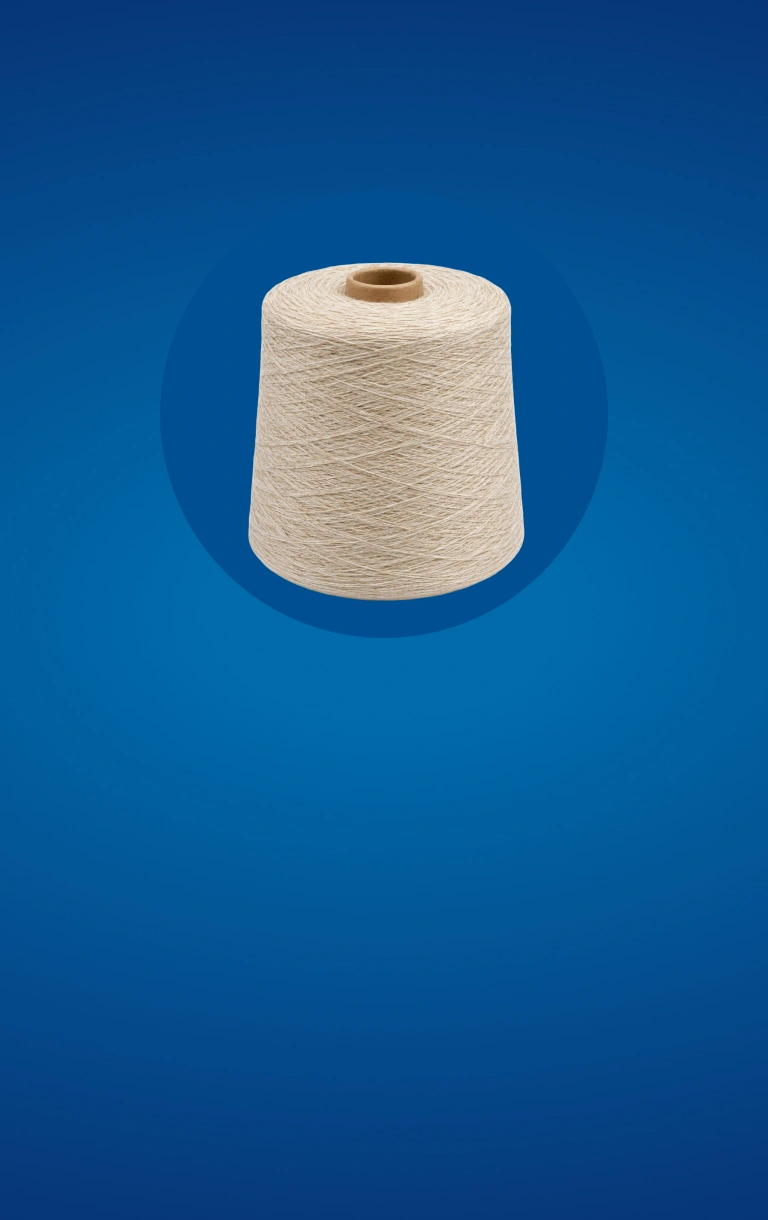 O.E. Flax + Cotton/Polyester Technical Yarn
